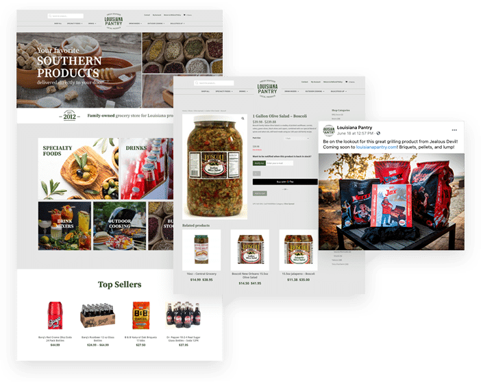 Conklin Media Louisiana Pantry Example