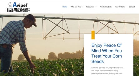 Avipel Homepage Header Top