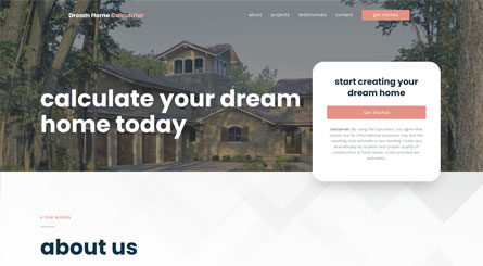 Dream Home Calculator Thumbnail