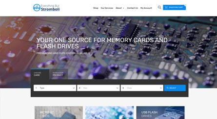 Bulkmemorycards.com Homepage