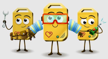 AED Mascot Zappy
