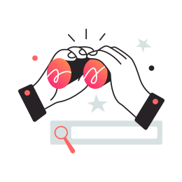 Ecommerce SEO keyword research icon